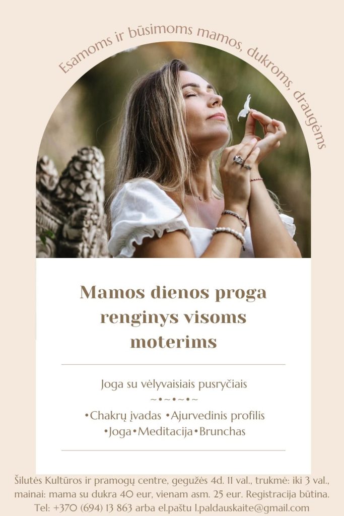 Mamos diena joga Šilutėje
